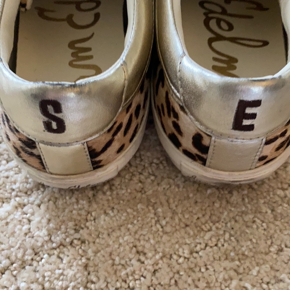 Sam Edelman | Britton 2 Lace Up Leopard Sneakers - Picture 6 of 8